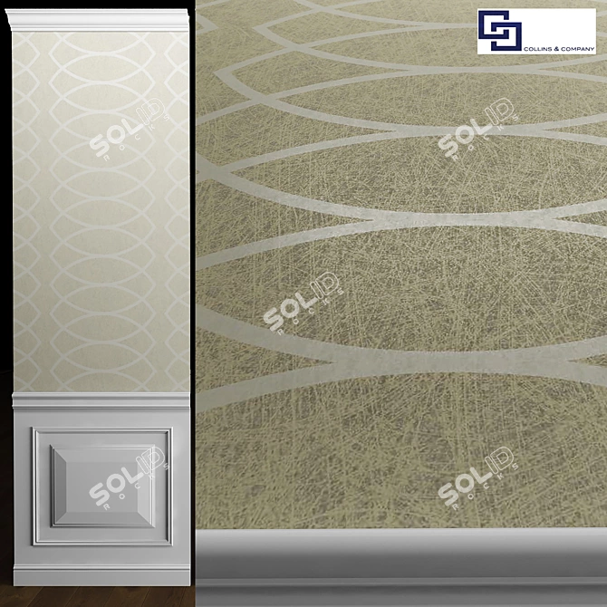 Elegance and Style: Collins Panache 3D model image 1