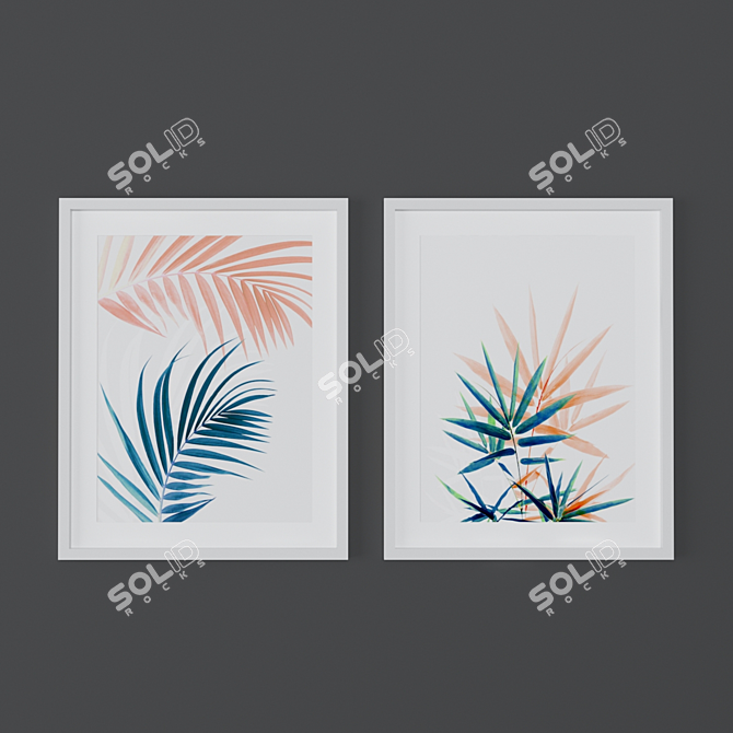 Botanical Posters by SiriiMirri 3D model image 2