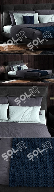 Baxter Viktor 5: Cozy Comfort for Your Dreams 3D model image 2