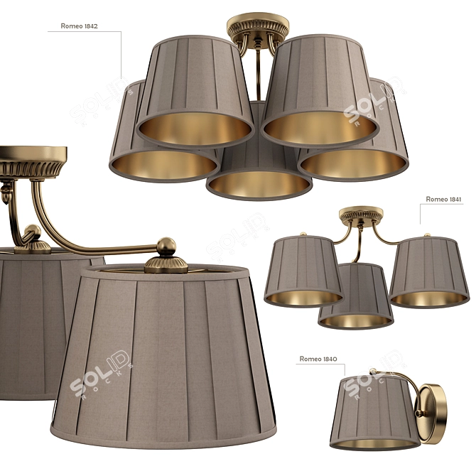 TK Lighting Romeo: Stylish Fixtures from Poland 3D model image 1