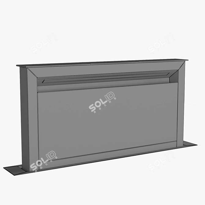 Sleek Bosch Vent Module: DDA097G59B 3D model image 3