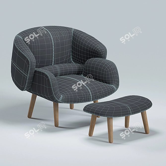 Sleek Nendo Designs for BoConcept 3D model image 3