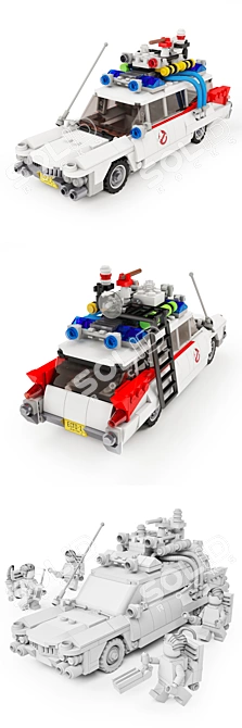 Limited Edition LEGO Ghostbusters Set 3D model image 3