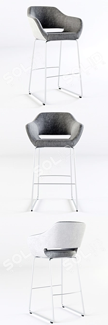 Torre1961 Manu-07 Base 115: Compact and Stylish 3-Piece Furniture Set 3D model image 2