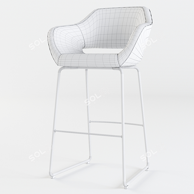 Torre1961 Manu-07 Base 115: Compact and Stylish 3-Piece Furniture Set 3D model image 3