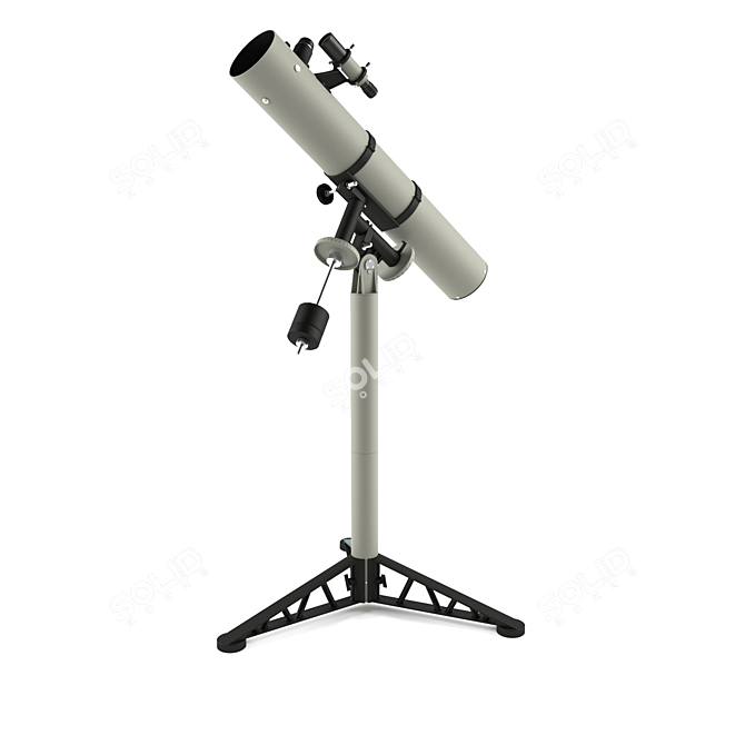 Premium TAL-1 Telescope: Superb Optics 3D model image 2