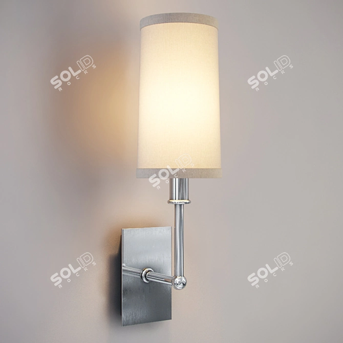 Elegant Nicole Sconce - SN058 3D model image 2