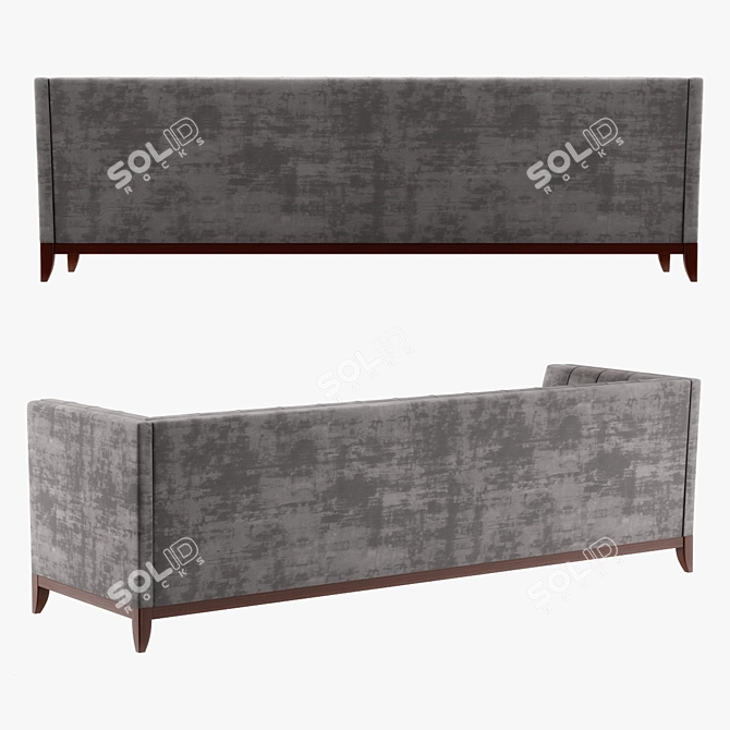 Lixis 5-Seat Sofa by Seven Sedie 3D model image 2