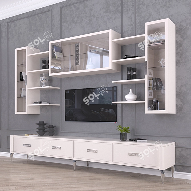 Valderamobili AURA Furniture Set 3D model image 1