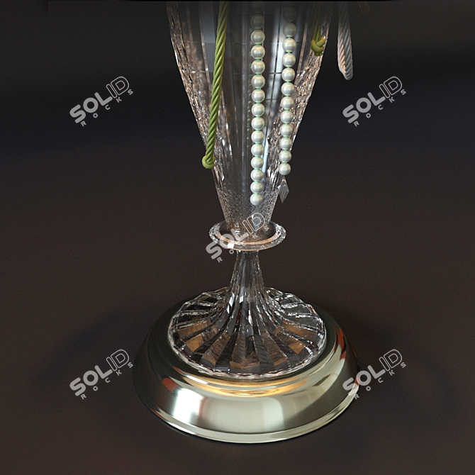 Sleek and Modern Table Lamp 3D model image 2