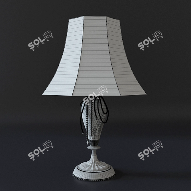 Sleek and Modern Table Lamp 3D model image 3