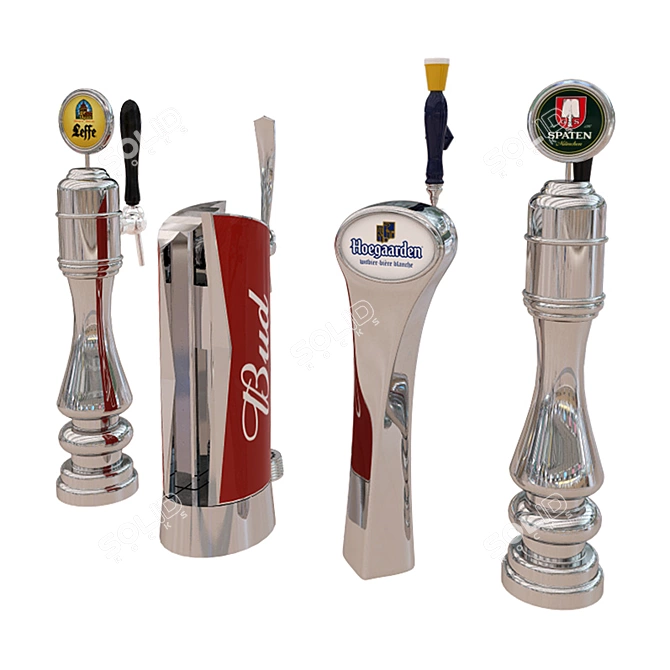 Ultimate Beer Dispenser - BeerTowers 3D model image 1