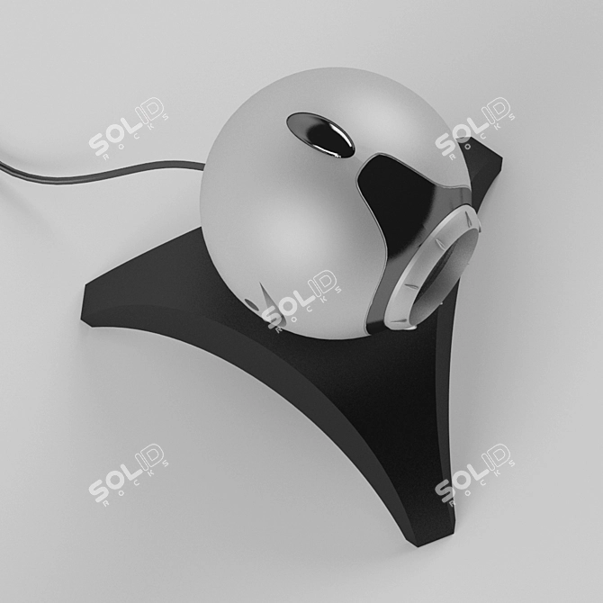 Genius Look 317: Compact Webcam Power 3D model image 3