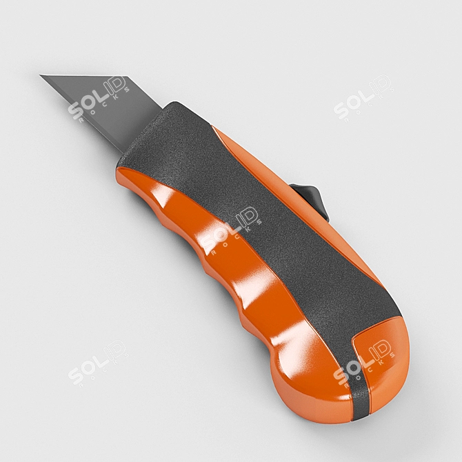 EasyCut Plastic Box Cutter 3D model image 2