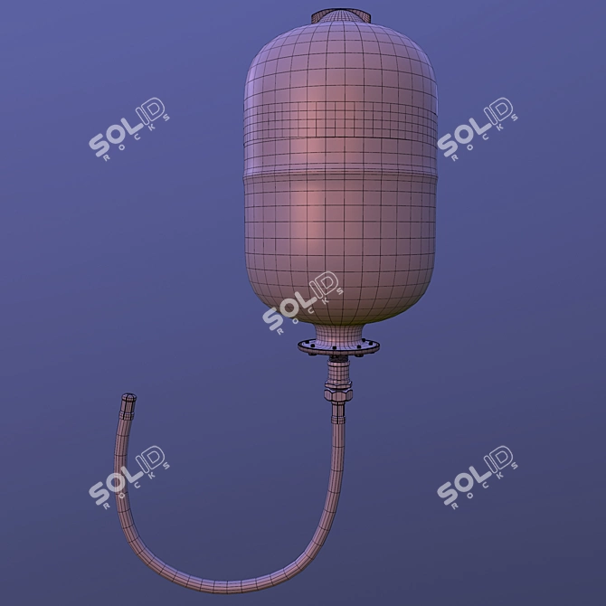 Sanitary Expansion Tank 3D model image 3