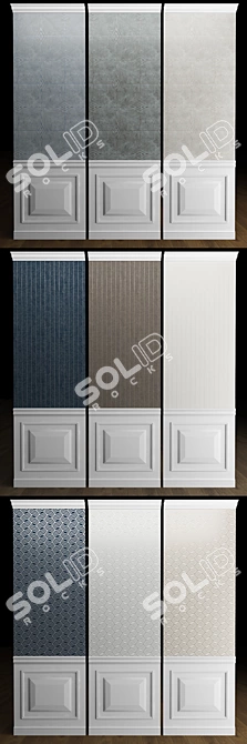 York Dazzling Dimensions: American Wallpaper 3D model image 2