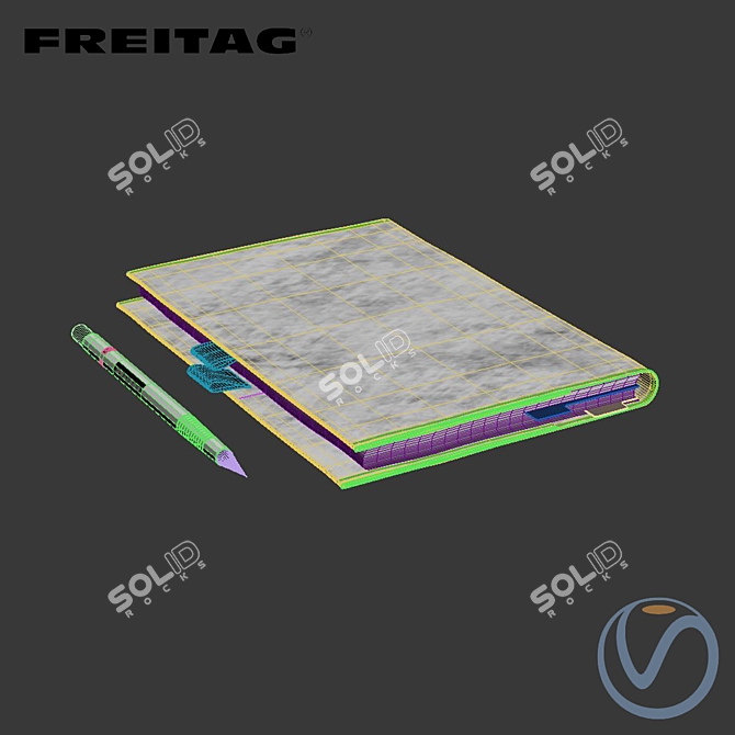 Creative Planner Set: Freitag F26 3D model image 3