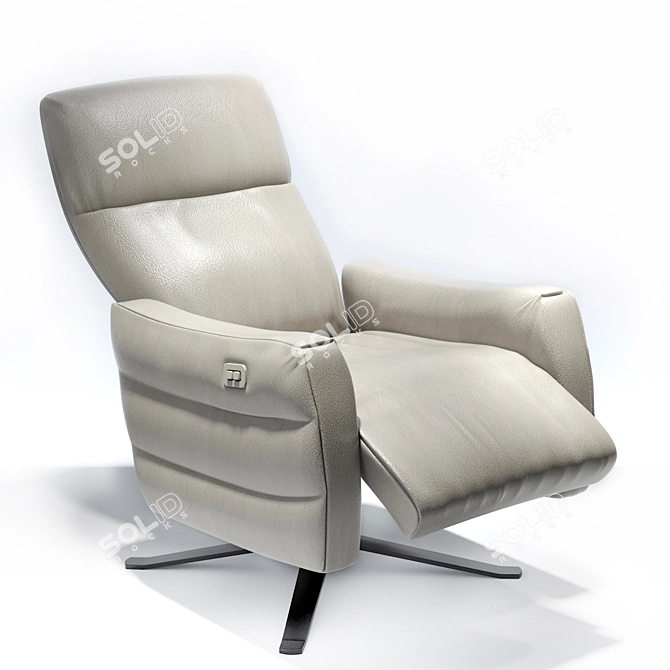 Modern Adjustable Natuzzi Idra Armchair 3D model image 2