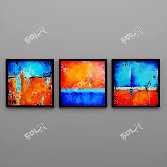 Abstract Art Series 3D model image 2