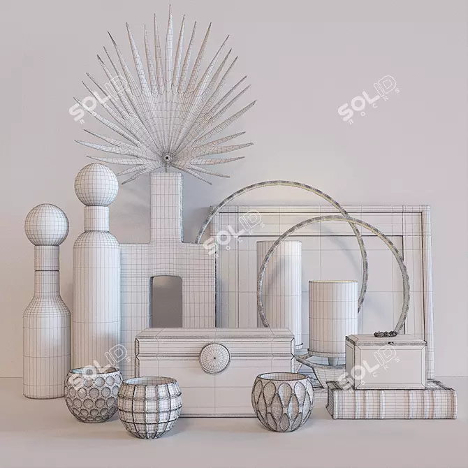 Versatile 3D Asset Set 3D model image 2