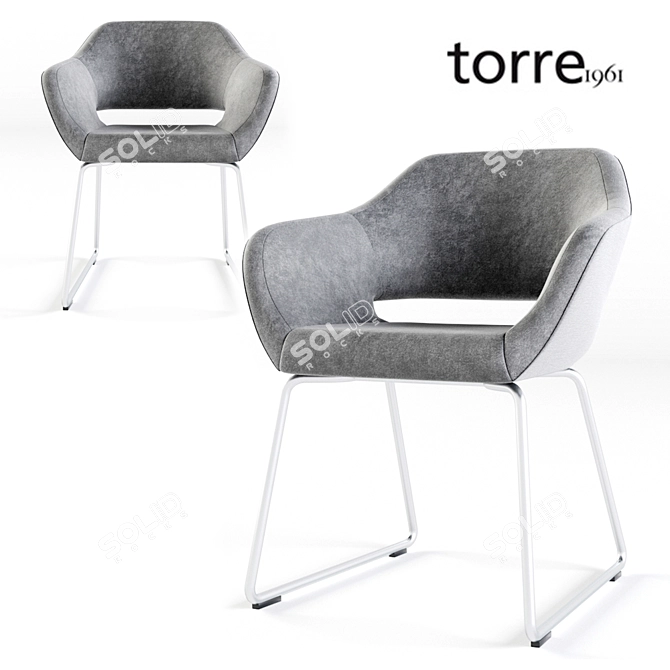 Compact H-770 W-610 D-575 Manu-07 Base 114 3D model image 1