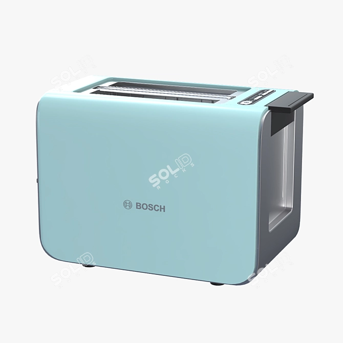 Sleek BOSCH Toaster: Styline Elegance 3D model image 2