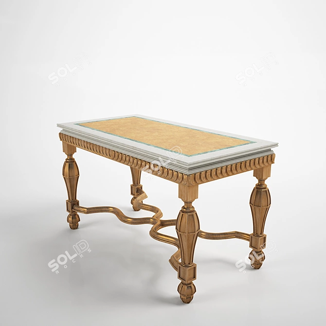 Elegant Console Paoletti G2053 3D model image 2