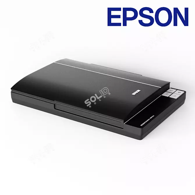 Epson Perfection V370 Photo Scanner 3D model image 1