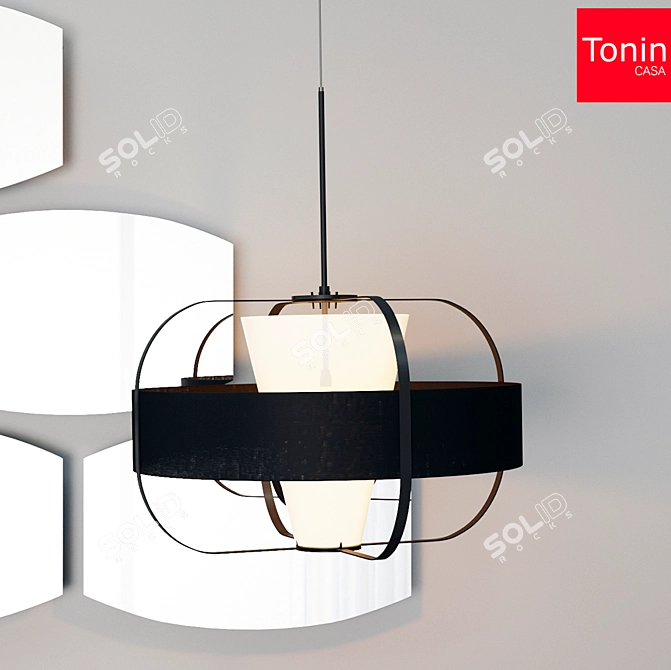 Elegant Honey Sideboard: Stylish Storage for Your Home 3D model image 2