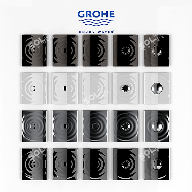 Grohe Sensory Infrared Tap 3D model image 1