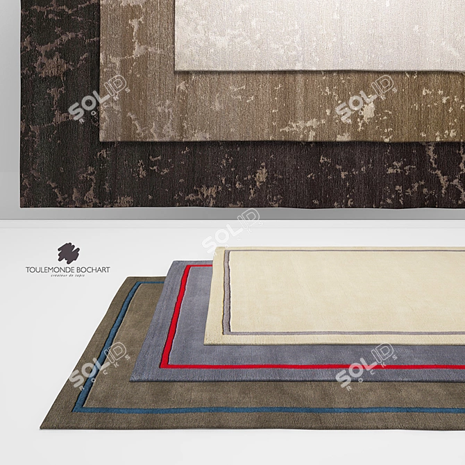 Studio Toulemonde Bochart Hand-Knotted Rugs 3D model image 1
