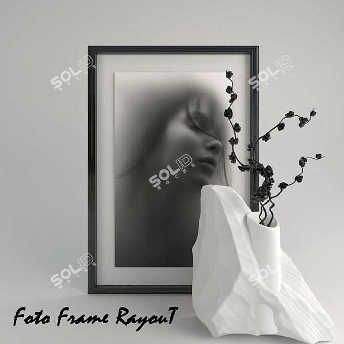 Modern Foto Frame: 2013 Version 3D model image 1