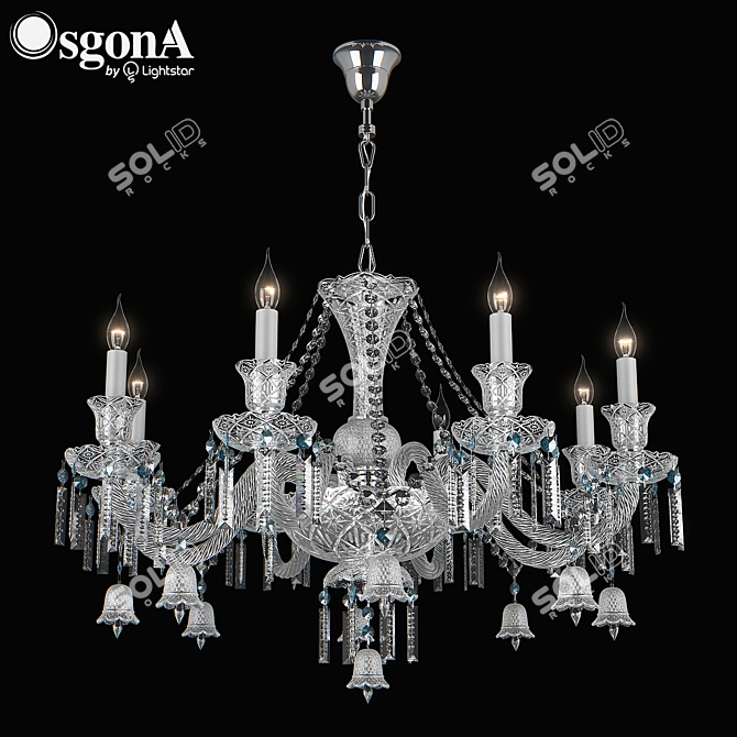 Campana Osgona Pendant Chandelier 3D model image 1
