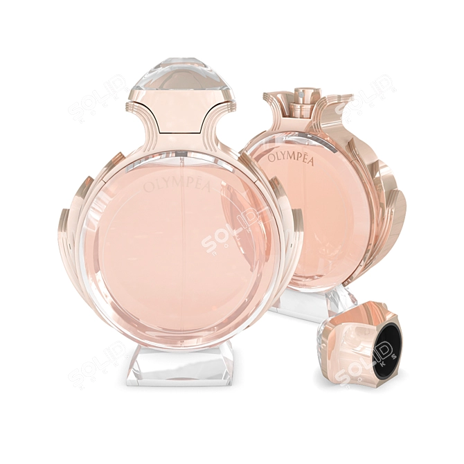 Paco Rabanne Olympea: Empowering Elegance 3D model image 1