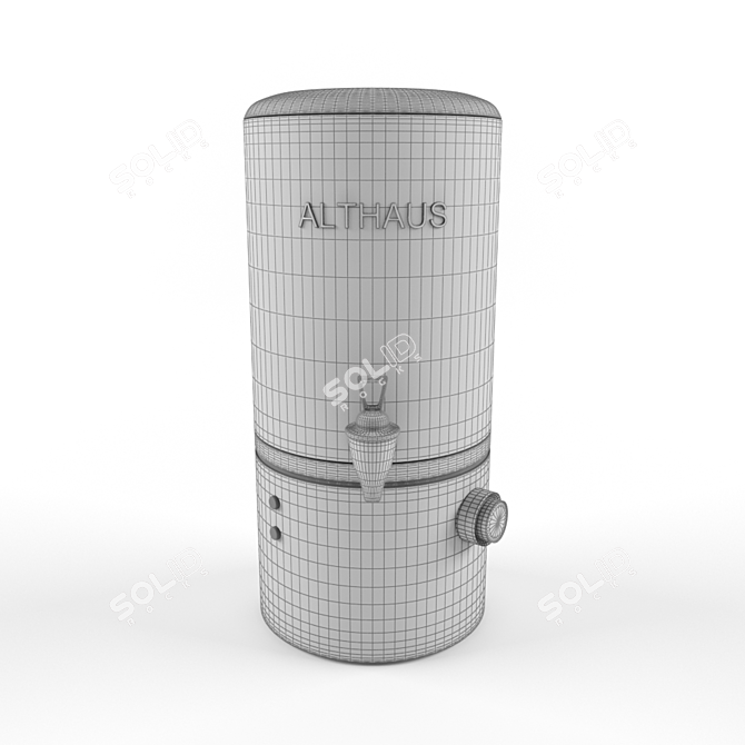 Manual Fill Boiler 10 - Convenient and Efficient 3D model image 2