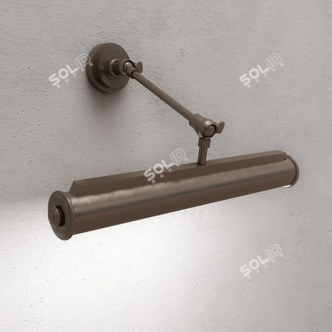 Elegant Eichholtz Wall Sconce 3D model image 1