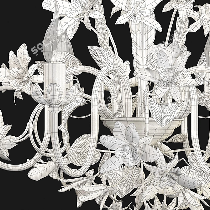 Elegant Sorrento Lighting Collection 3D model image 2