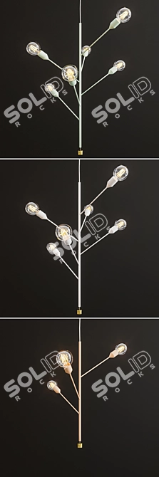 Baobab Pendant: Modern Elegance for Every Space 3D model image 2