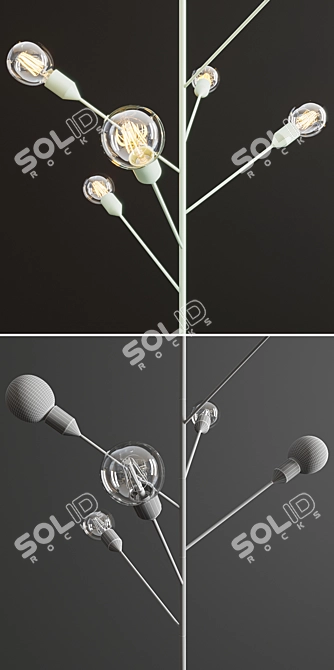 Baobab Pendant: Modern Elegance for Every Space 3D model image 3