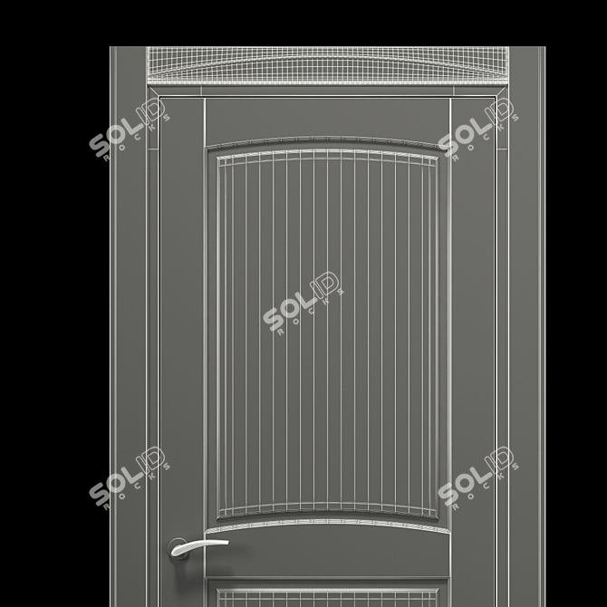 Elegant Adoor Doors (2017) - Versatile & Stylish 3D model image 3