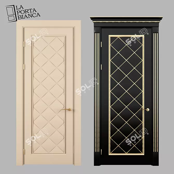 Elegant Vita 2-Door: Stylish & Durable 3D model image 1