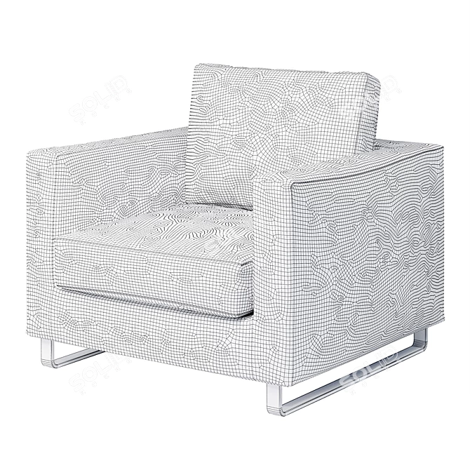 Sofa Da Vinci - The Perfect Armchair 3D model image 2
