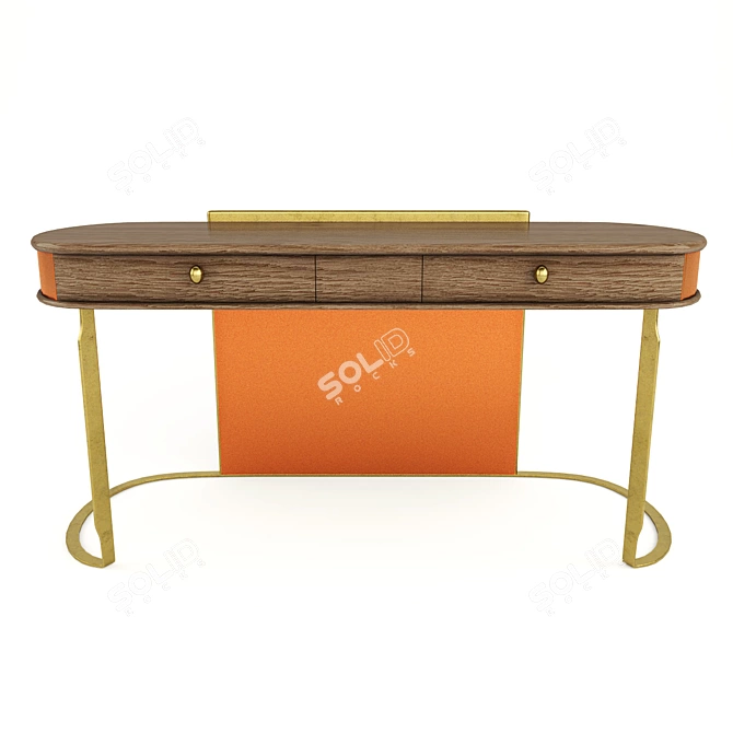 Vanshen Console: Sleek and Stylish 3D model image 2