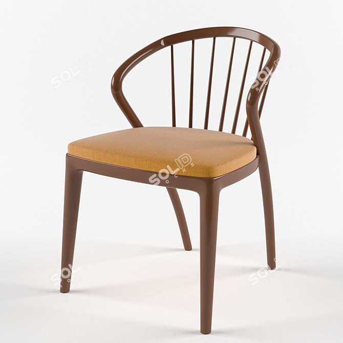 YAMANAMI Snow Peaks Chair 3D model image 1