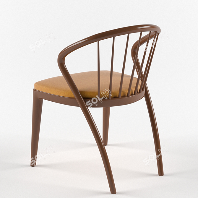 YAMANAMI Snow Peaks Chair 3D model image 2