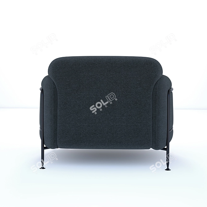 Ultimate Comfort Armchair 3D model image 3