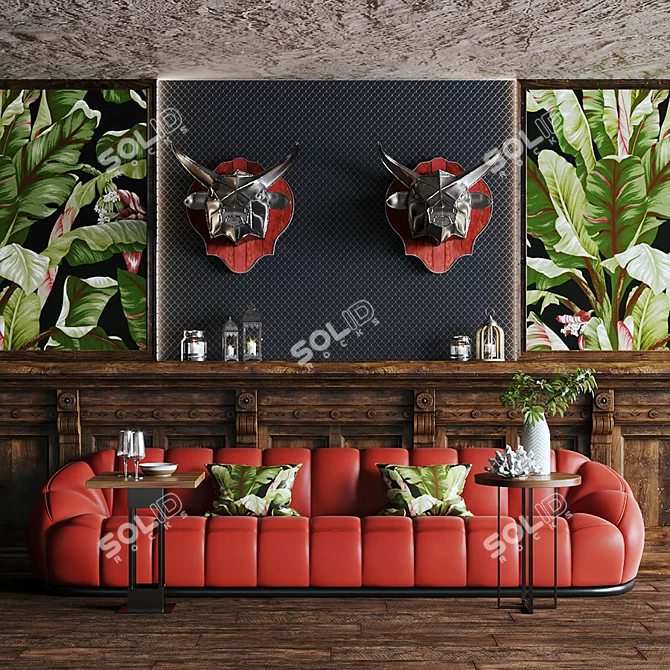 Versatile Cafe and Restaurant Furniture 3D model image 1