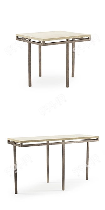 Premium East Park Tables: England Furniture's Finest 3D model image 3