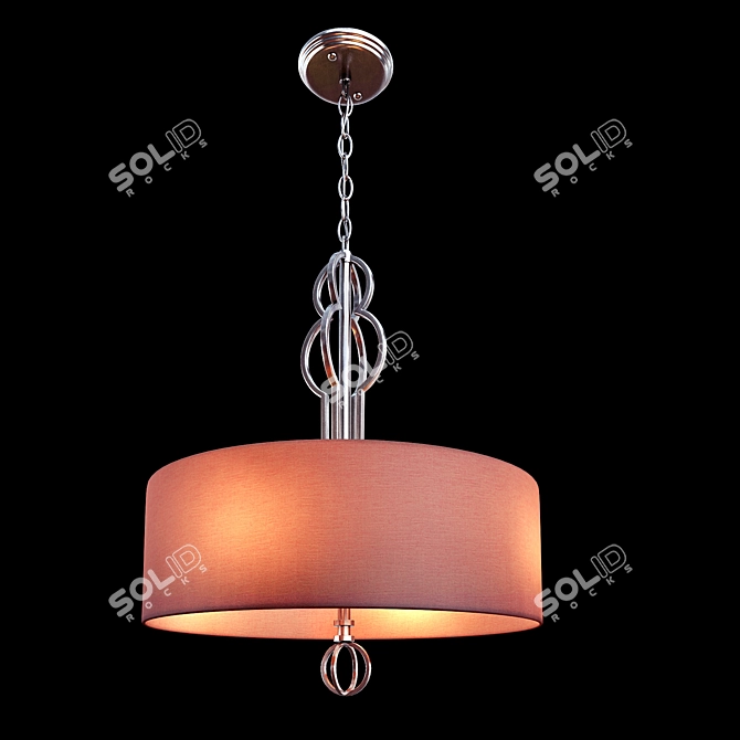 Elegant Moritz Chandelier 3D model image 1