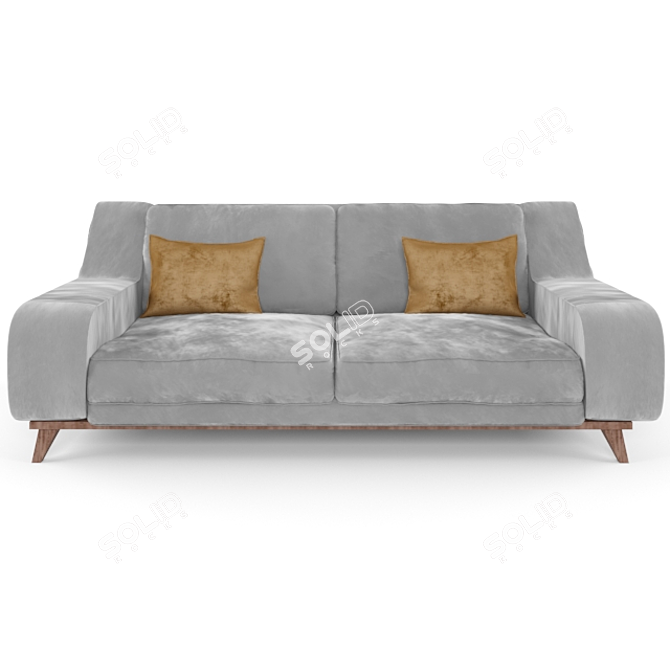 Modern Golf Sofa: Stylish and Versatile 3D model image 2